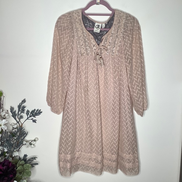 ANTHROPOLOGIE Anwen Peasant Prairie Dress {J30} - Picture 3 of 7